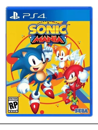 Sonic Mania Juego Fisico Para Ps4/con Dlc