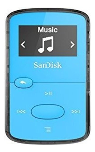 Reproductor De Mp3 Sandisk 8gb Clip Jam (azul)