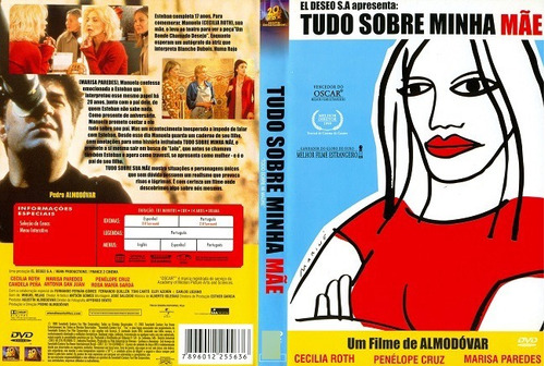 Dvd Tudo Sobre Minha Mae Filme De Almodovar