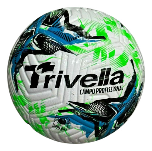 Bola Futebol Campo Profissional Trivella Cor Azul