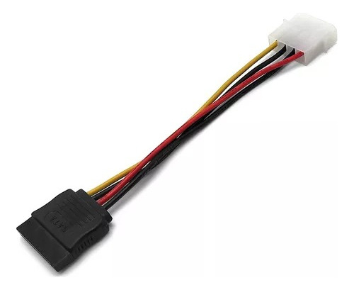 Adaptador Sata Molex Ide 4 Pinos P/ Sata 20 Cm