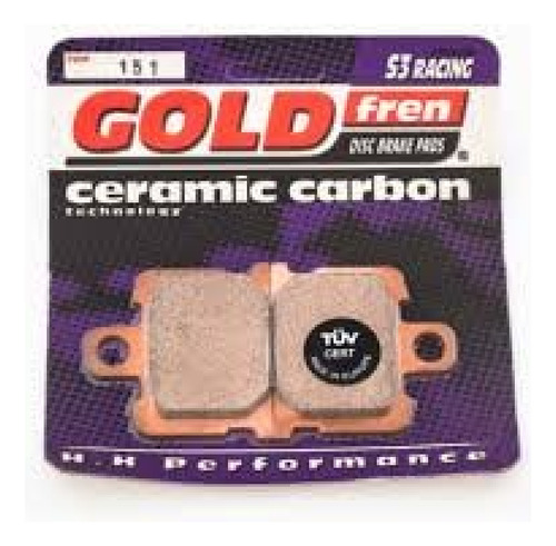 Pastilla Freno Goldfren 151 Fa70 Fdb277 Yamaha Seca Max Moto