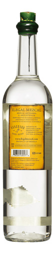 Pack De 2 Mezcal Ilegal Joven 700 Ml