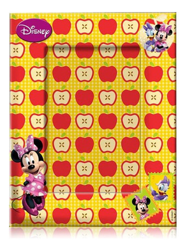 Porta Retrato Cartonado Infantil Minnie Disney Gedex Cor Amarelo/Vermelho Minnie Mouse