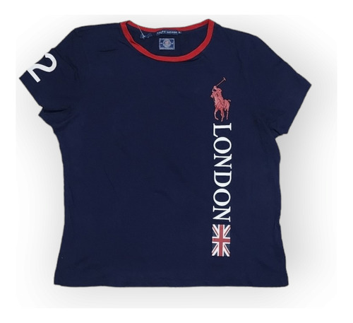 Playera Ralph Lauren De Mujer Extra Grande London 2012