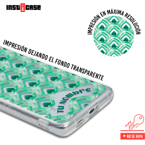 Funda Para Huawei Mujer Acuarela Con Tu Nombre
