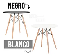 Comprar Mesa Redonda Comedor Eames Para 4 Cuatro Puestos 