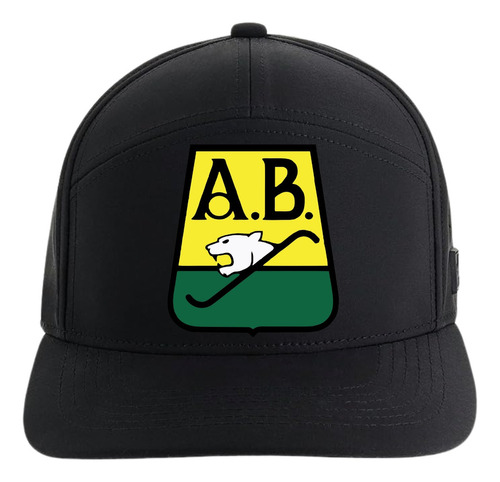 Gorra Atletic Bucaramanga 5 Paneles Premiun Black