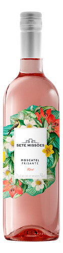 Vinho Frisante Rosé Suave Sete Missões Moscatel 750ml