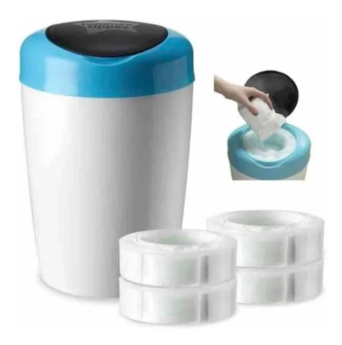 Bote Contenedor Pañales Sucios Antiolores Tommee Tippee