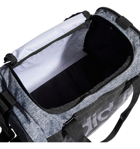 Bolso Deportivo adidas Gris/negro, Un Solo Tamaño Disponible