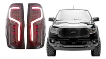 Comprar Foco Trasero Negro Led Tuning Ford Ranger 2012-2021