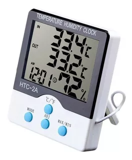 Termometro Digital Higrometro Temperatura Humedad Con Sonda