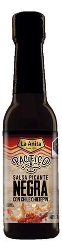 Salsa Picante Negra Chile Chiltepin 150ml La Anita Agronewen