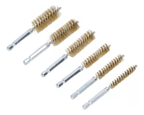 . Pincel Tubular De 6 Peças, Pincel De Remoção De Tinta