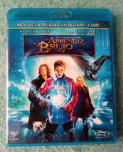 Blu Ray + Dvd El Aprendiz De Brujo . Original. Usada (Usado)