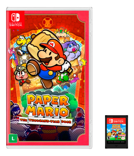 Jogo Paper Mario The Thousand Year Door Switch Midia Fisica