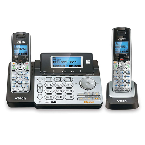 Sistema De Teléfono Vtech Ds6151-2 2 Auricular 2-líneas Telé