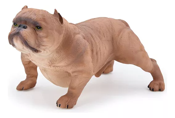 Modebeso® Figuras De Animales Realistas, American Bully Pitb