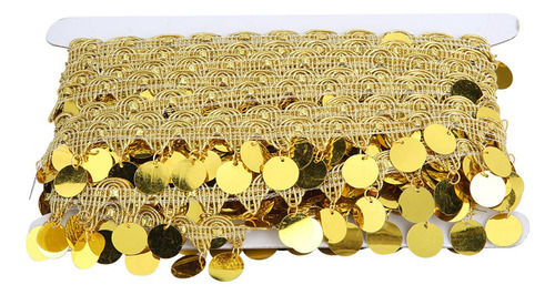 12# Golden Belly Scarf Dance Tassel Belt Round Coin Hip