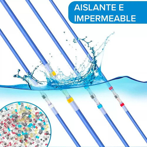' 210 Pieza Autosoldante Termofit Soldadura De Cable