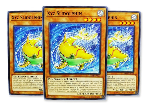 Yugi-oh! X3 Xyz Slidolphin Dane-en023 Comun