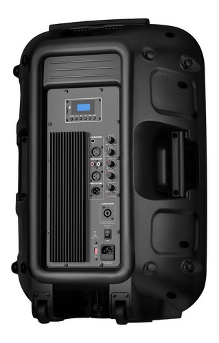 Imagen 3 de 3 de Bocina Steren BAF-1255BT con bluetooth negra 115V/230V