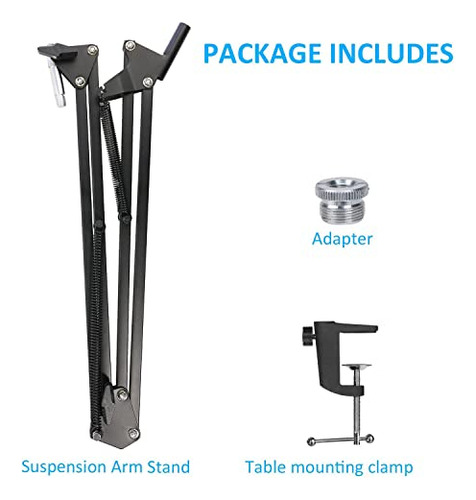 Soporte De Brazo Articulado Hyperx Solocast Soporte De ...