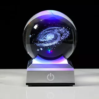 Bola De Cristal Del Planeta Galaxia De 3.15 Pulgadas Lã...