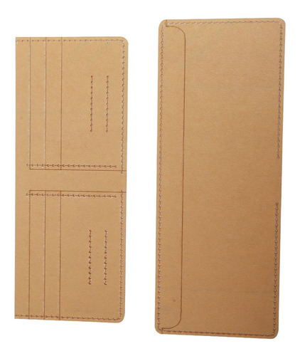 Plantilla De Piel Acrílica, 13 Unidades, Cartera Transparent