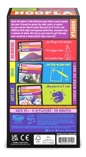 Funko Cranium Hoopla Party Game Para 2-8 Jugadores De 12 Año