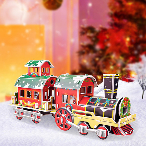 Diy Casas De Navidad Decoración Actividades Favor De Tren L