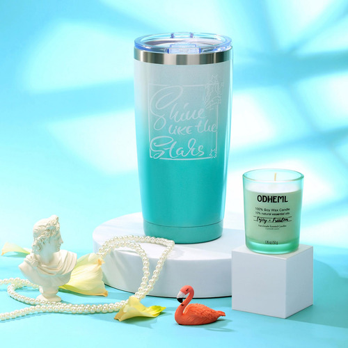 Set De Regalo Itabletas Para Mujer Con Vaso, Estuche Para Jo