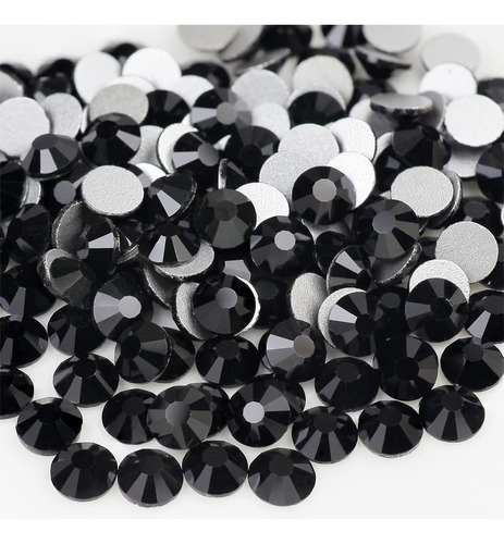 1440pzs Pedreria Cristal Diamantes Para Uñas Decoración Ss16 Color Negro Ss16 -3.8-4.0mm