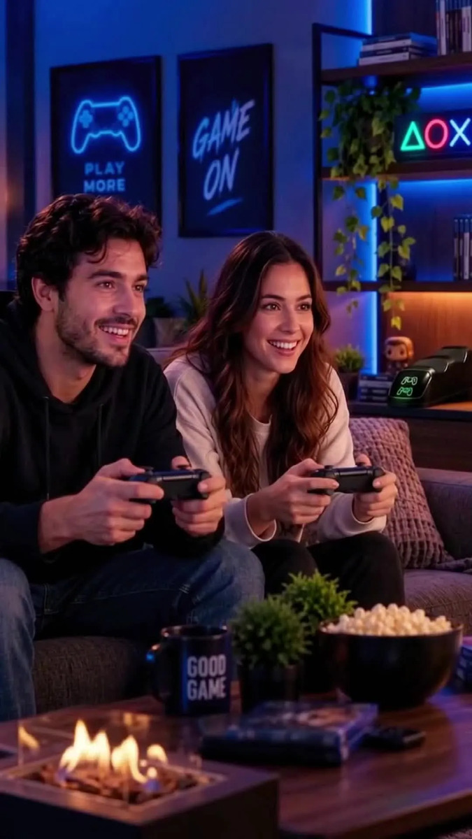 Kit 2 Controles Para Ps4 + Base Carregador Para 2 Controles Compatível Sem Fio – Tv Samsung Pc P4 Ps 4 Bluetooth Manete Gamer Tv Smart Celular Headset P2 Cor Preto Marca Redfin — imagem 2