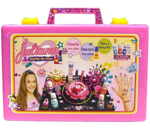 Valija Juliana Diseño De Uñas Grande Esmaltes Casa Valente