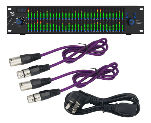 Procesador De Audio Con Ecualizador Gráfico Profesional Tkl