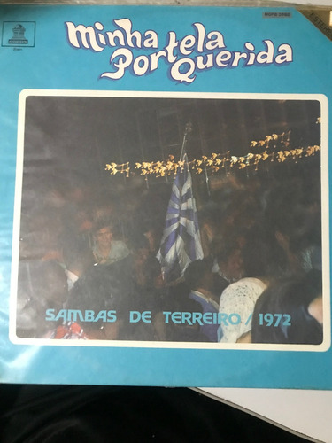 Lp - Minha Portela Querida - Sambas De Terreiro - Odeon-1972