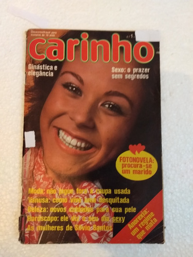 Revista Carinho N° 1 Silvio Santos Vanusa (Usado)