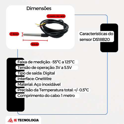 Sensor Temperatura Ds18b20 Arduino