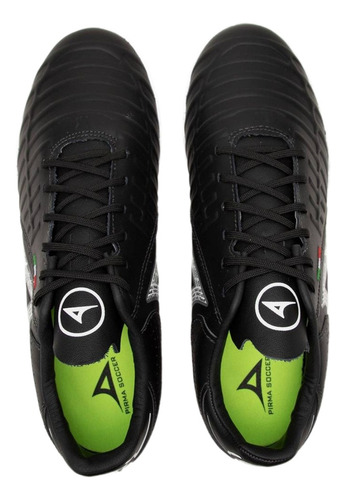 Tenis De Futbol Pirma Brasil Turf Negro-hombre 3043
