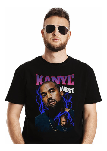 Polera Kanye West Face Thunder Abominatron