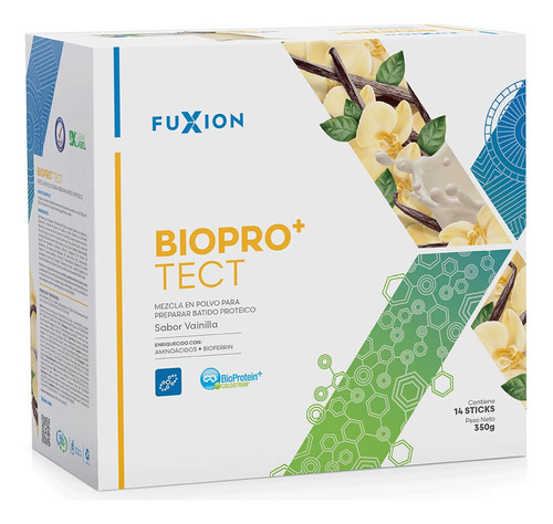 Biopro+ Tec Fuxion Eleva Defensas & Proteinas 38mg 14 Sticks