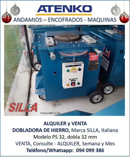 Alquiler Dobladoras De Hierro Y Cortadora De Hierro Italiana