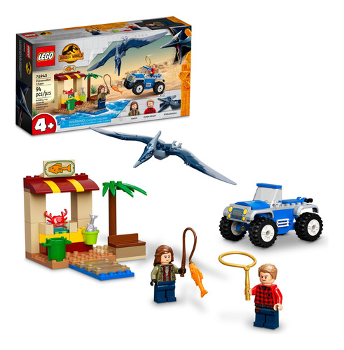 Lego Jurassic World Pteranodon Chase 76943 Juego De Juguetes