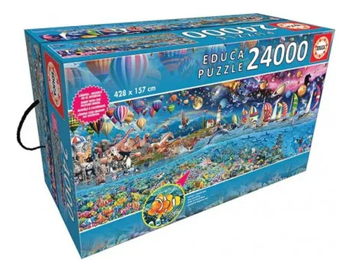 Puzzle Rompecabeza 24000 Pzas Vida El Mayor Puzzle Del Mundo