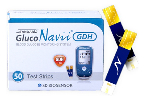 Tiras Reactivas Gluco Navii Gdh Por 50