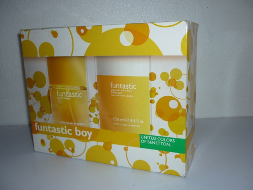 Imagen 6 de 6 de Perfume Funtastic Boy Estuche De United Colors Of Benetton