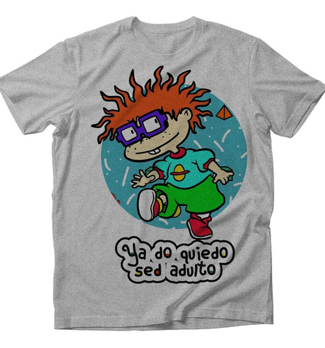 Imagen 1 de 4 de Playera Rugrats Aventuras En Pañales Carlitos