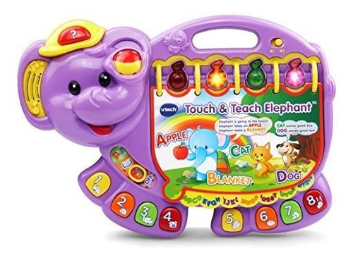 Elefante Educativo Vtech, Morado (exclusivo Amazon)